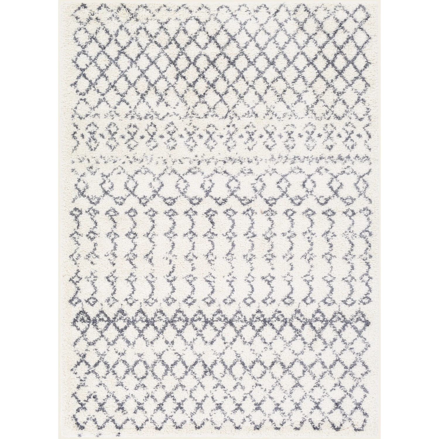 Artistic Weavers Liane Bohemian Trellis Shag Area Rug 3 Artistic Weavers Liane Bohemian Trellis Shag Area Rug - Image 3