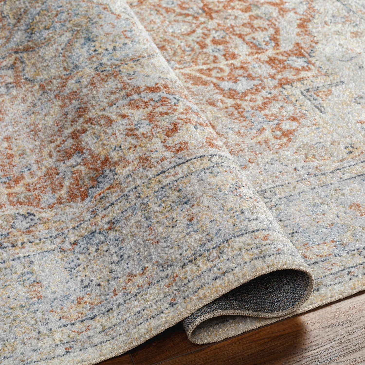 Artistic Weavers Lillian Machine Washable Distressed Area Rug 12 Artistic Weavers Lillian Machine Washable Distressed Area Rug - Image 12