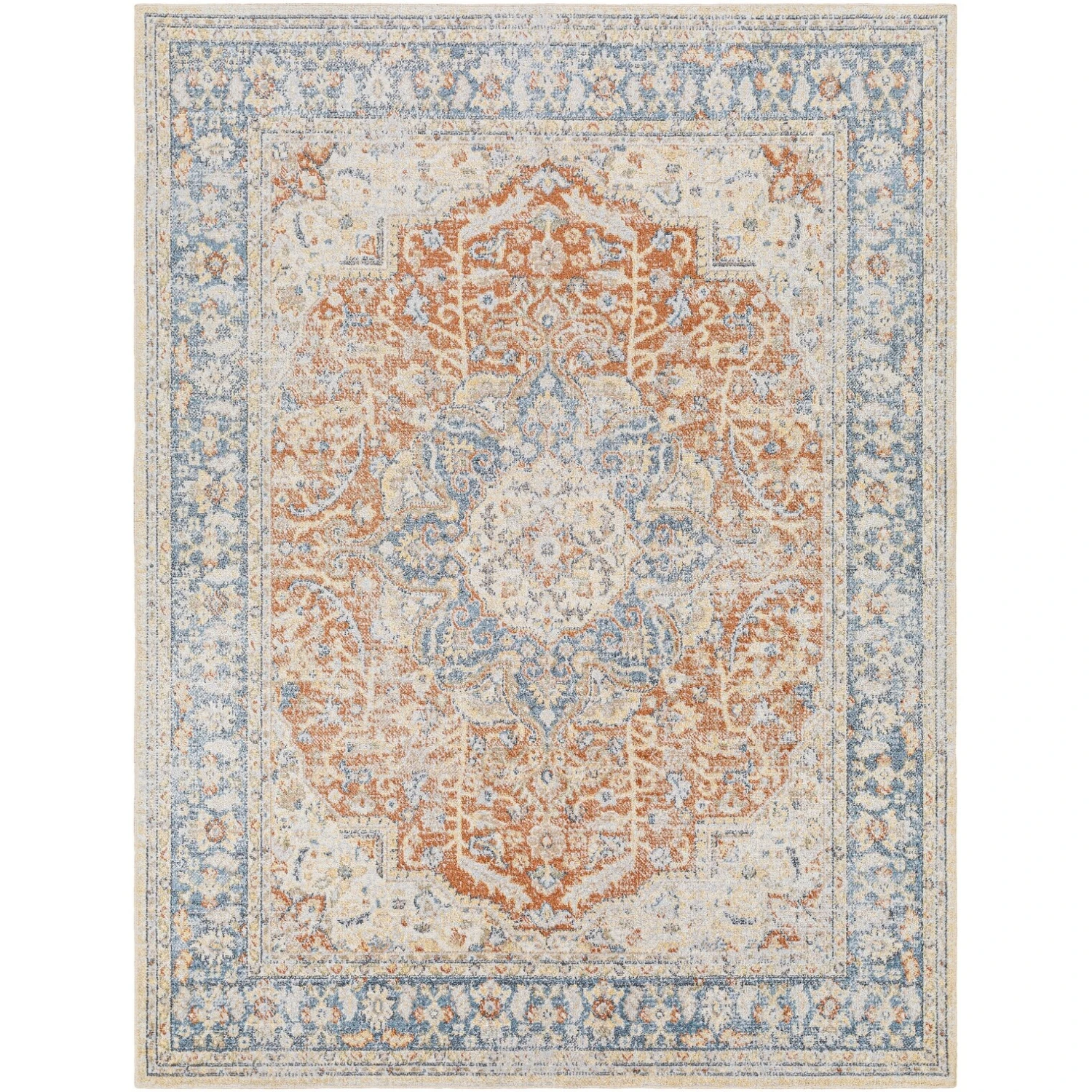 Artistic Weavers Lillian Machine Washable Distressed Area Rug 3 Artistic Weavers Lillian Machine Washable Distressed Area Rug - Image 3