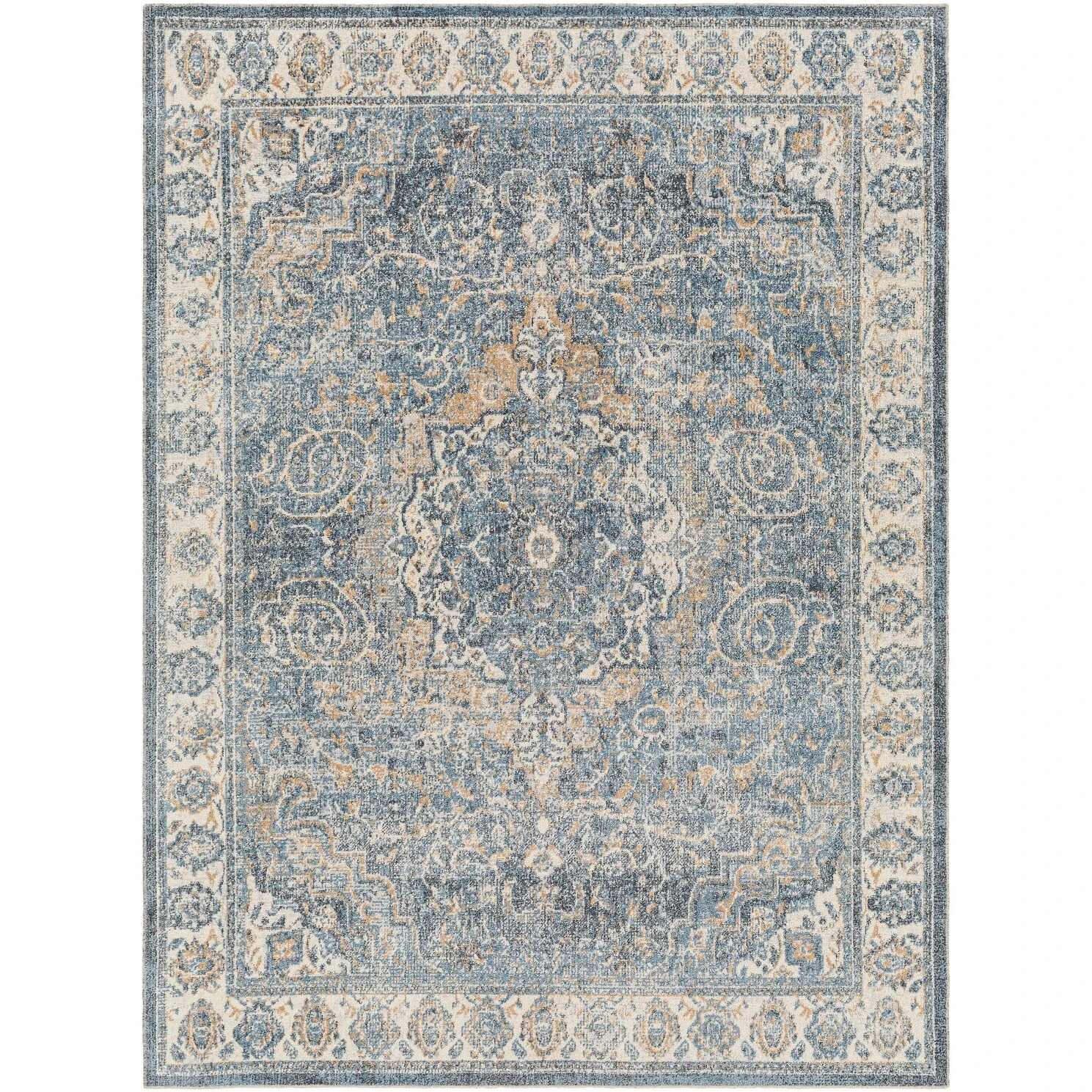 Artistic Weavers Lillian Machine Washable Faded Classic Area Rug 3 Artistic Weavers Lillian Machine Washable Faded Classic Area Rug - Image 3