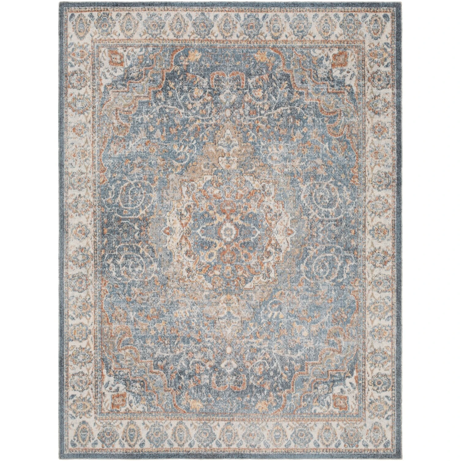 Artistic Weavers Lillian Machine Washable Faded Classic Area Rug 6 Artistic Weavers Lillian Machine Washable Faded Classic Area Rug - Image 6