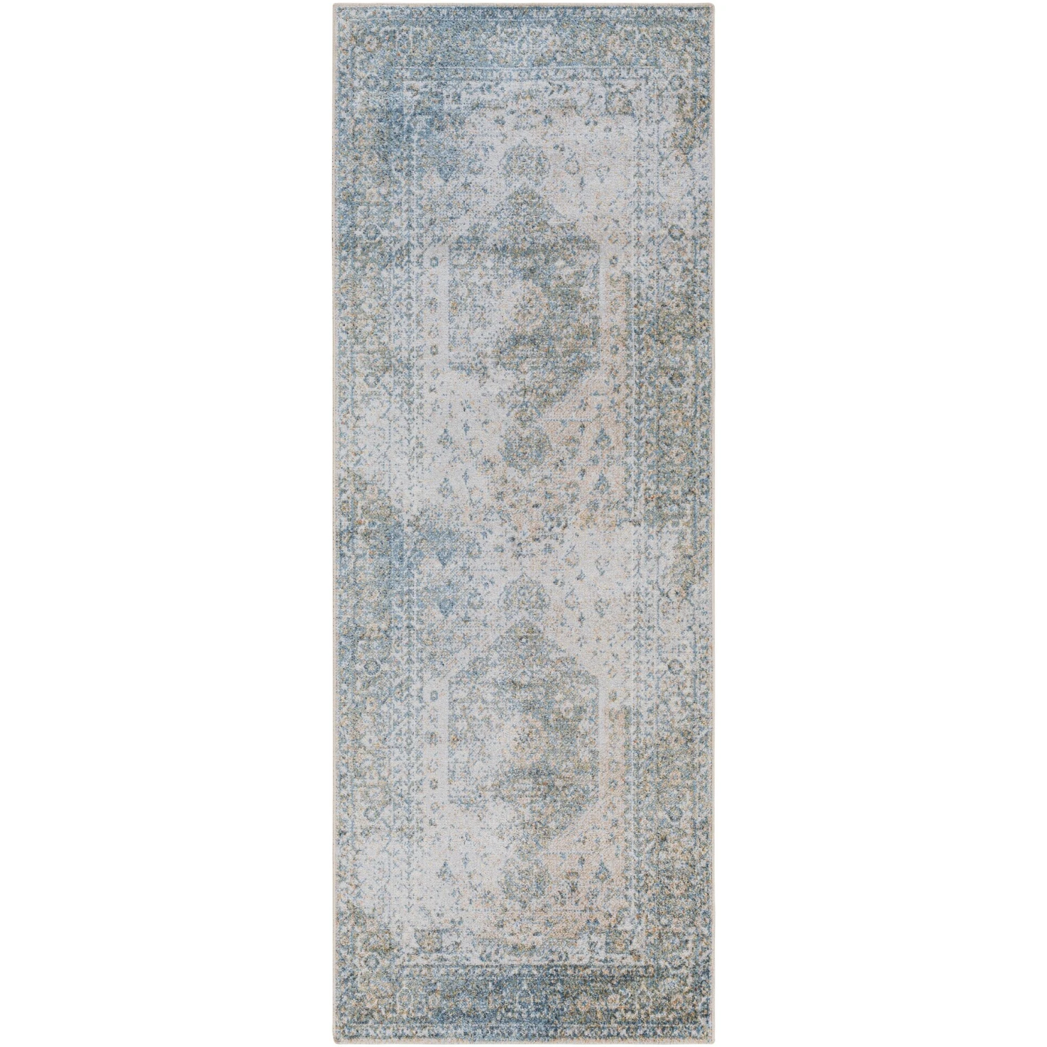 Artistic Weavers Lillian Machine Washable Medallion Area Rug 6 Artistic Weavers Lillian Machine Washable Medallion Area Rug - Image 6