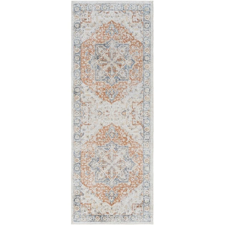 Artistic Weavers Lillian Machine Washable Medallion Area Rug 1 Artistic Weavers Lillian Machine Washable Medallion Area Rug