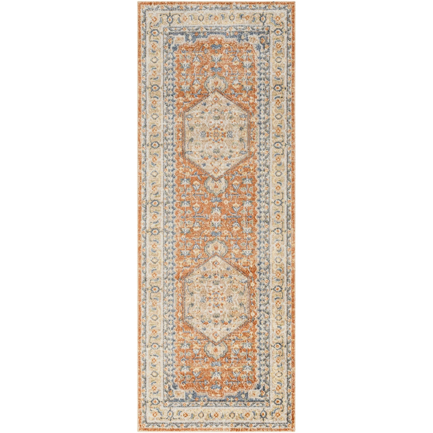 Artistic Weavers Lillian Machine Washable Medallion Area Rug 1 Artistic Weavers Lillian Machine Washable Medallion Area Rug