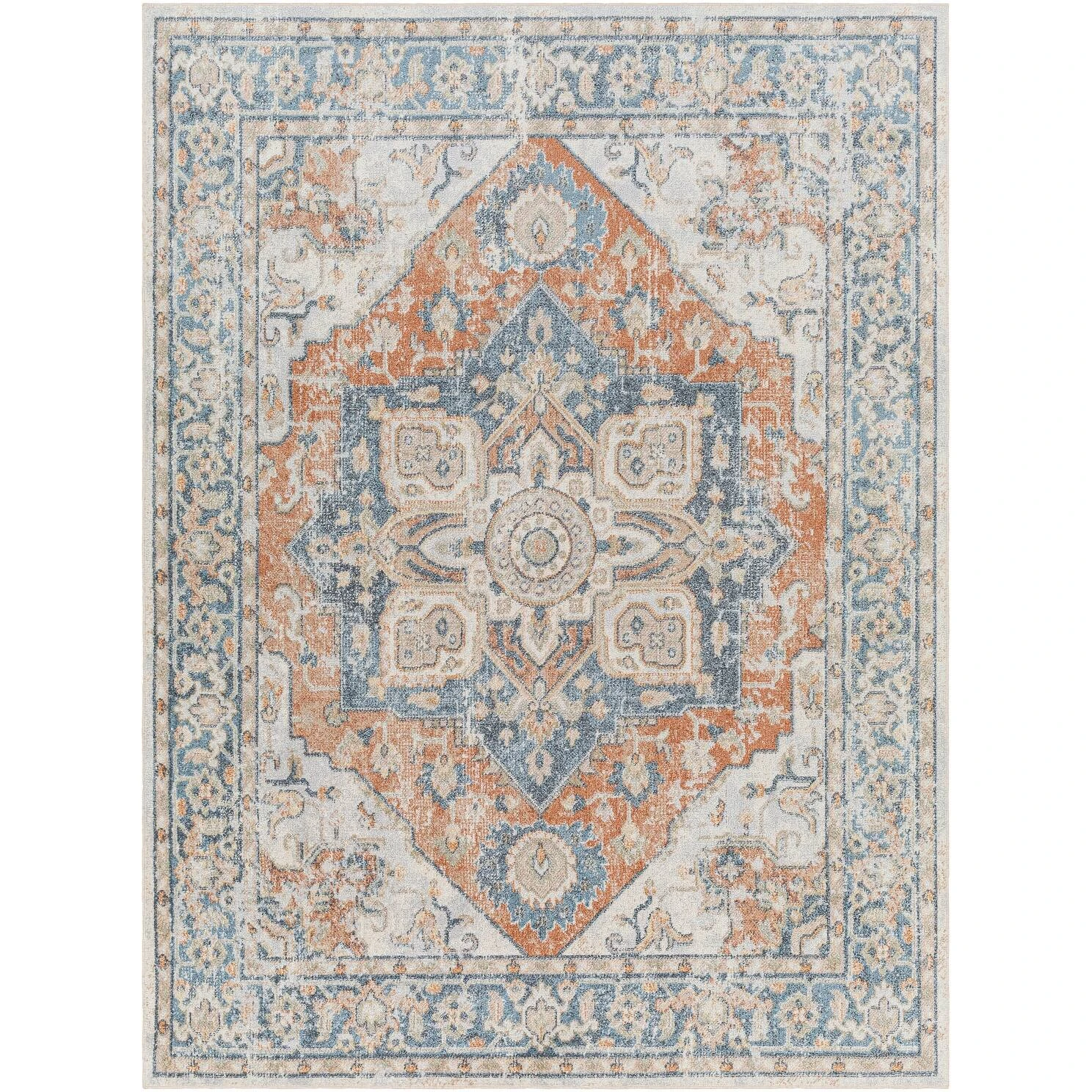 Artistic Weavers Lillian Oriental Medallion Machine Washable Area Rug 4 Artistic Weavers Lillian Oriental Medallion Machine Washable Area Rug - Image 4