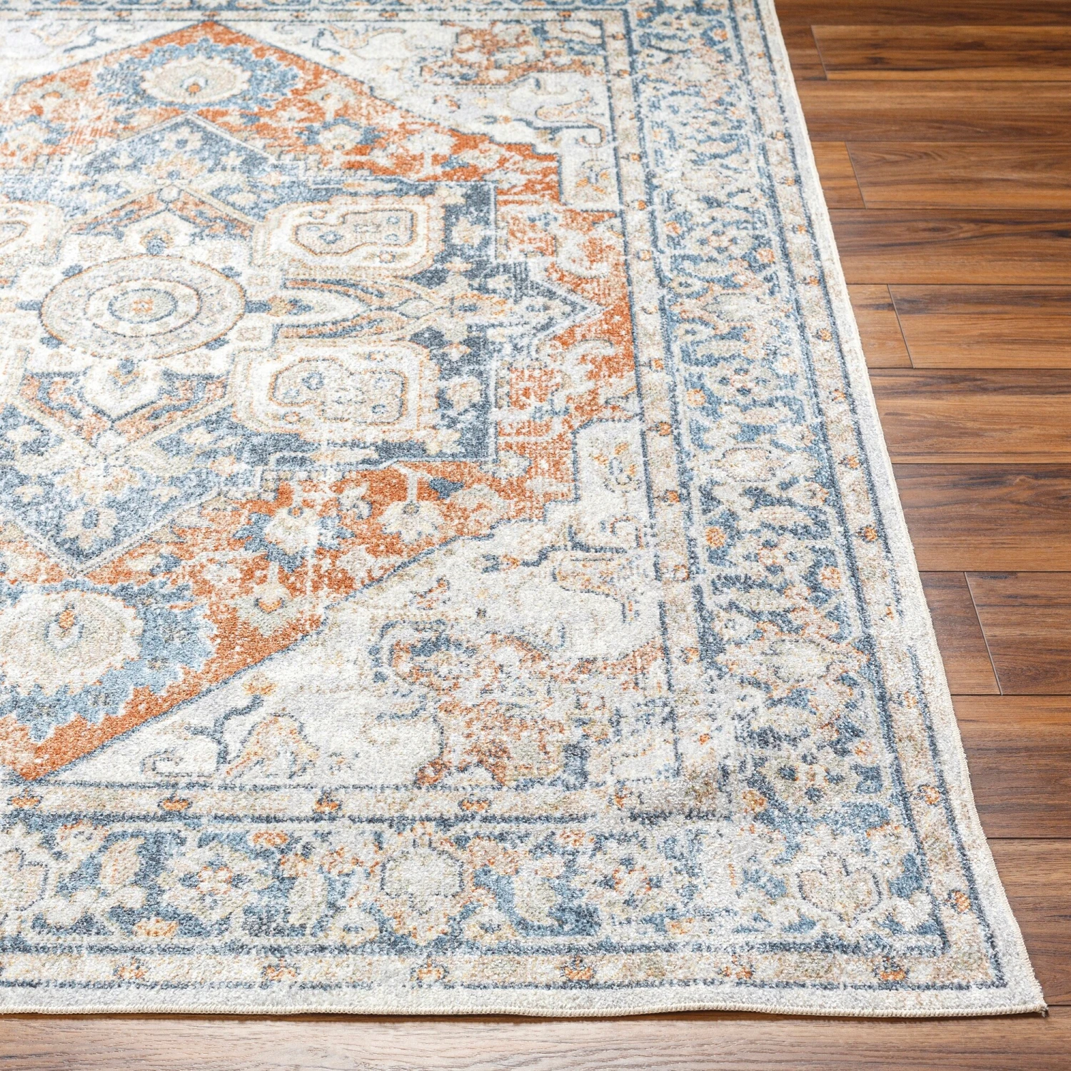 Artistic Weavers Lillian Oriental Medallion Machine Washable Area Rug 5 Artistic Weavers Lillian Oriental Medallion Machine Washable Area Rug - Image 5