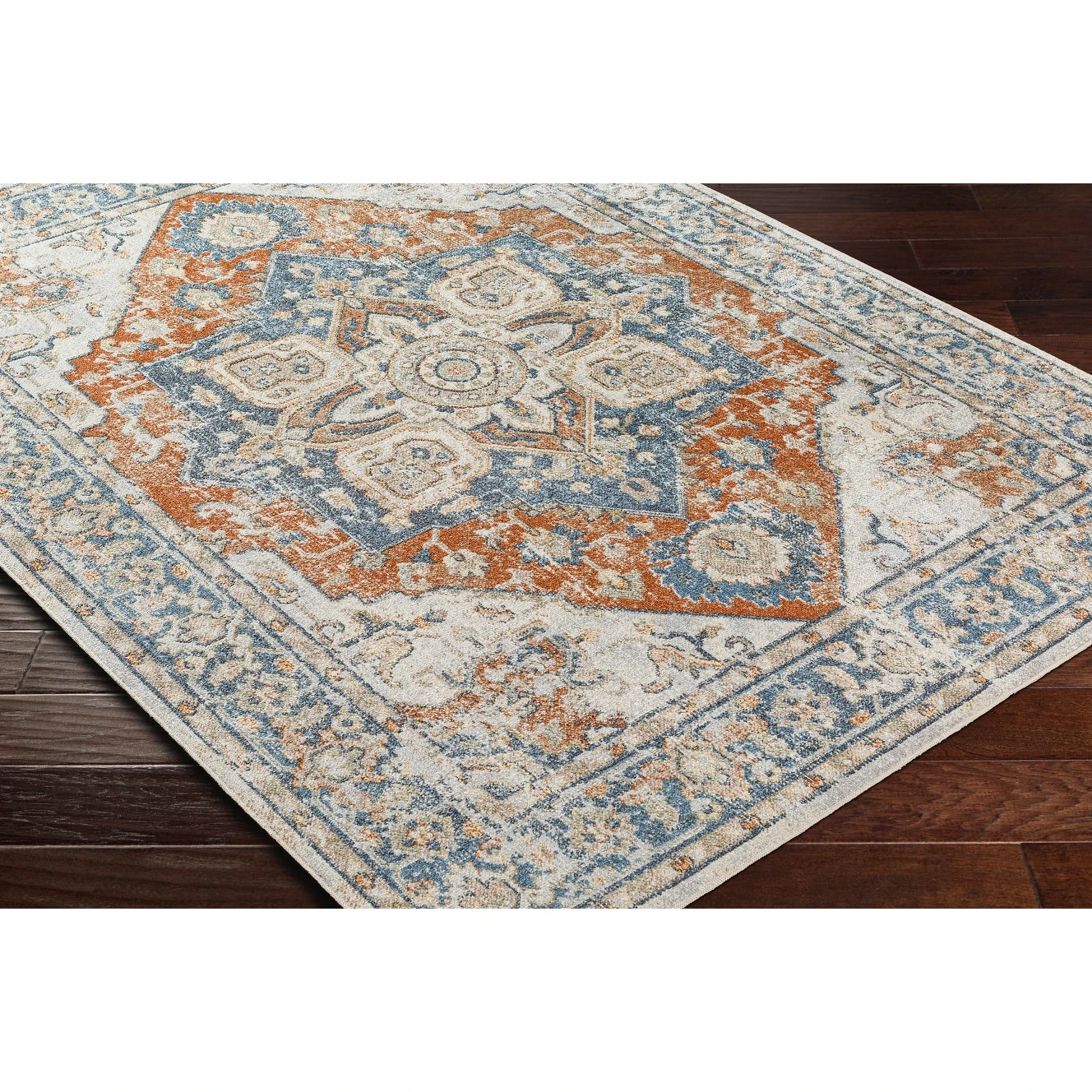 Artistic Weavers Lillian Oriental Medallion Machine Washable Area Rug 9 Artistic Weavers Lillian Oriental Medallion Machine Washable Area Rug - Image 9