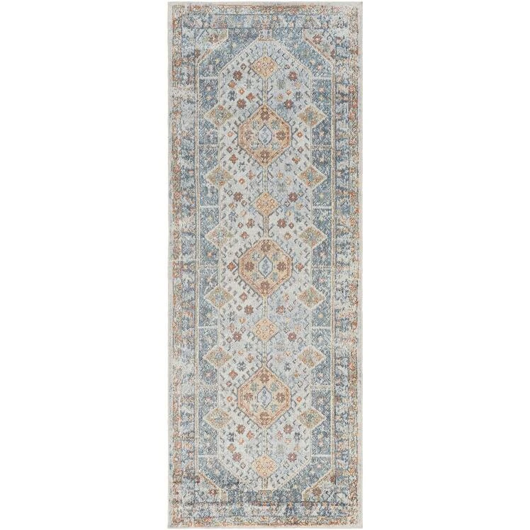 Artistic Weavers Lillian Triple Medallion Machine Washable Area Rug 1 Artistic Weavers Lillian Triple Medallion Machine Washable Area Rug