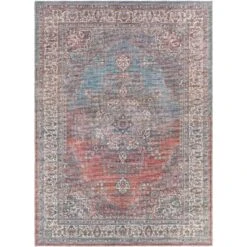 Artistic Weavers Limu Traditional Medallion Machine Washable Area Rug 12 Artistic Weavers Limu Traditional Medallion Machine Washable Area Rug -Artistic Weavers Limu Traditional Medallion Machine Washable Area Rug 2