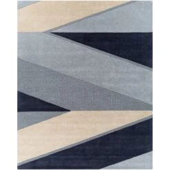 Artistic Weavers Lincoln Hand Tufted Geometric Wool Rug