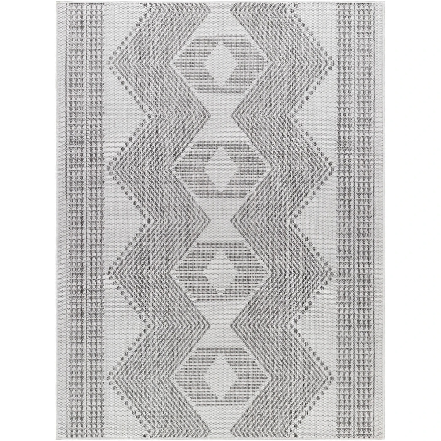 Artistic Weavers Long Beach Outdoor Safe Boho Stripe Area Rug 3 Artistic Weavers Long Beach Outdoor Safe Boho Stripe Area Rug - Image 3