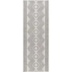 Artistic Weavers Long Beach Outdoor Safe Boho Stripe Area Rug