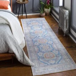 Artistic Weavers Lucia Triple Medallion Printed Machine Washable Area Rug