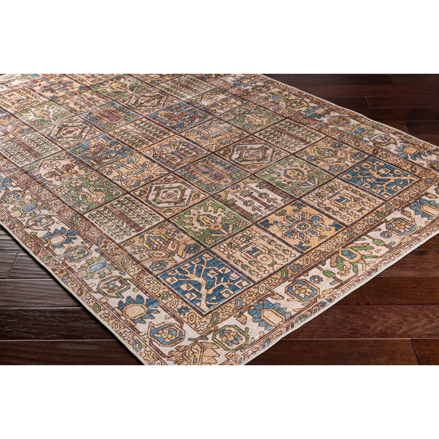 Artistic Weavers Lukae Machine Washable Vintage Border Area Rug 9 Artistic Weavers Lukae Machine Washable Vintage Border Area Rug - Image 9
