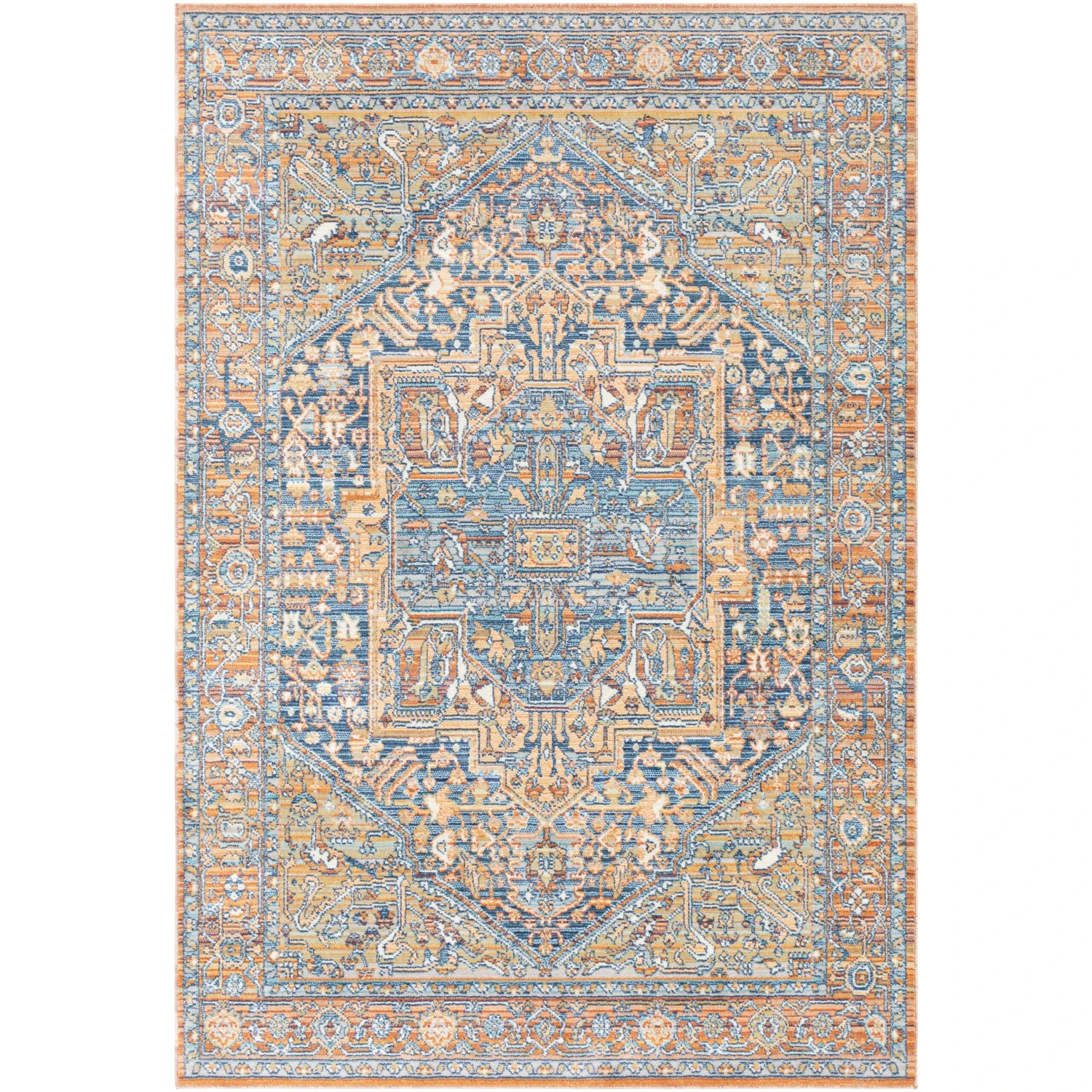 Artistic Weavers Lupina Indoor/ Outdoor Traditional Medallion Area Rug 3 Artistic Weavers Lupina Indoor/ Outdoor Traditional Medallion Area Rug - Image 3