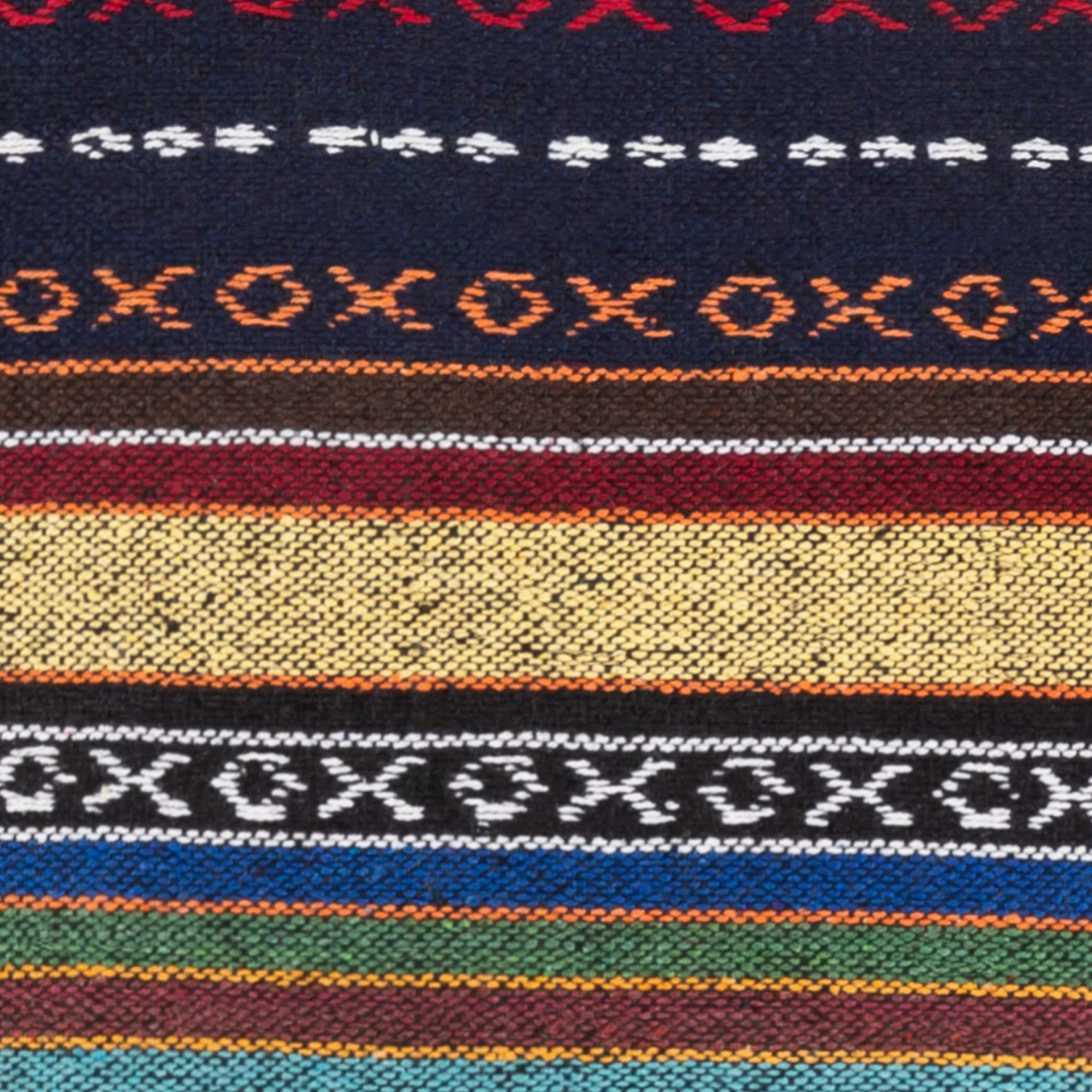 Artistic Weavers Madora Bohemian Striped Cotton Blend Throw Pillow 1 Artistic Weavers Madora Bohemian Striped Cotton Blend Throw Pillow