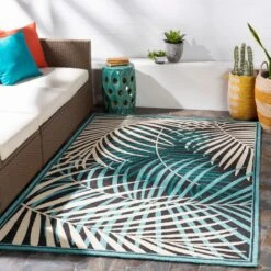 Artistic Weavers Maile Coastal Graphic Area Rug