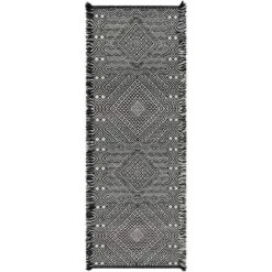 Artistic Weavers Makson Handmade Boho Fringe Cotton Area Rug