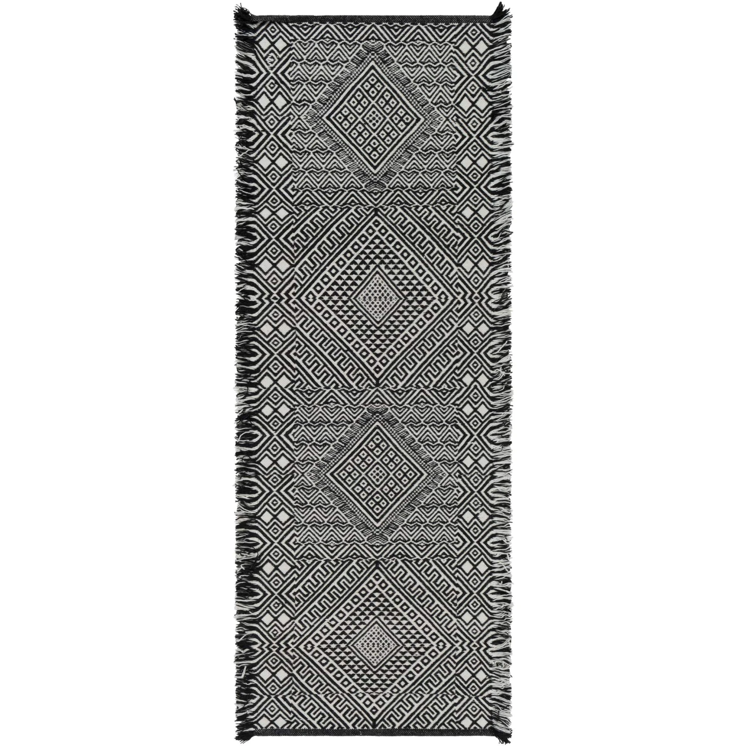 Artistic Weavers Makson Handmade Boho Fringe Cotton Area Rug 1 Artistic Weavers Makson Handmade Boho Fringe Cotton Area Rug