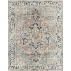 Artistic Weavers Maximus Traditional Medallion Machine Washable Area Rug -Artistic Weavers Maximus Traditional Medallion Area Rug 1