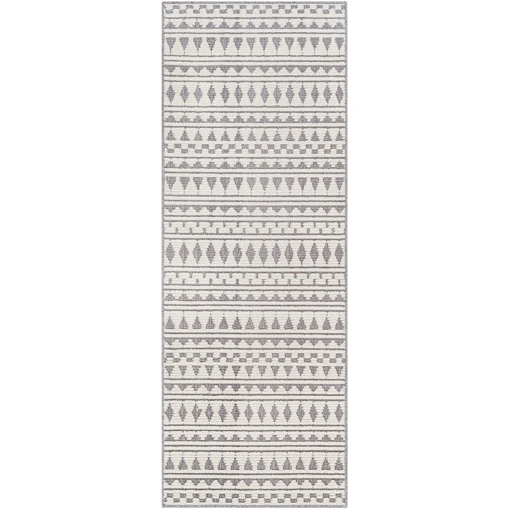 Artistic Weavers Melcher Global Stripe Machine Washable Area Rug 1 Artistic Weavers Melcher Global Stripe Machine Washable Area Rug