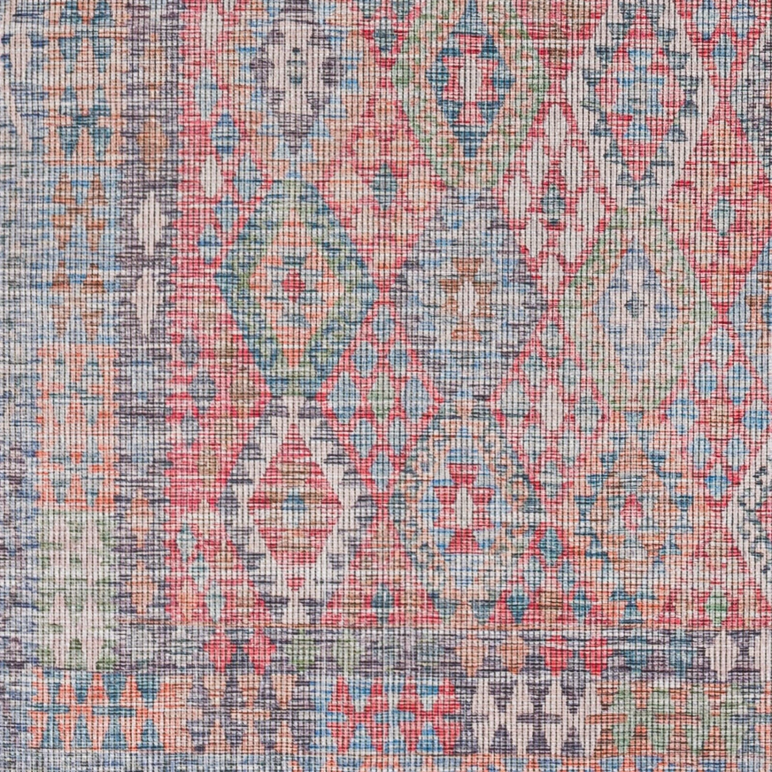 Artistic Weavers Merida Vintage Diamond Printed Machine Washable Area Rug 1 Artistic Weavers Merida Vintage Diamond Printed Machine Washable Area Rug