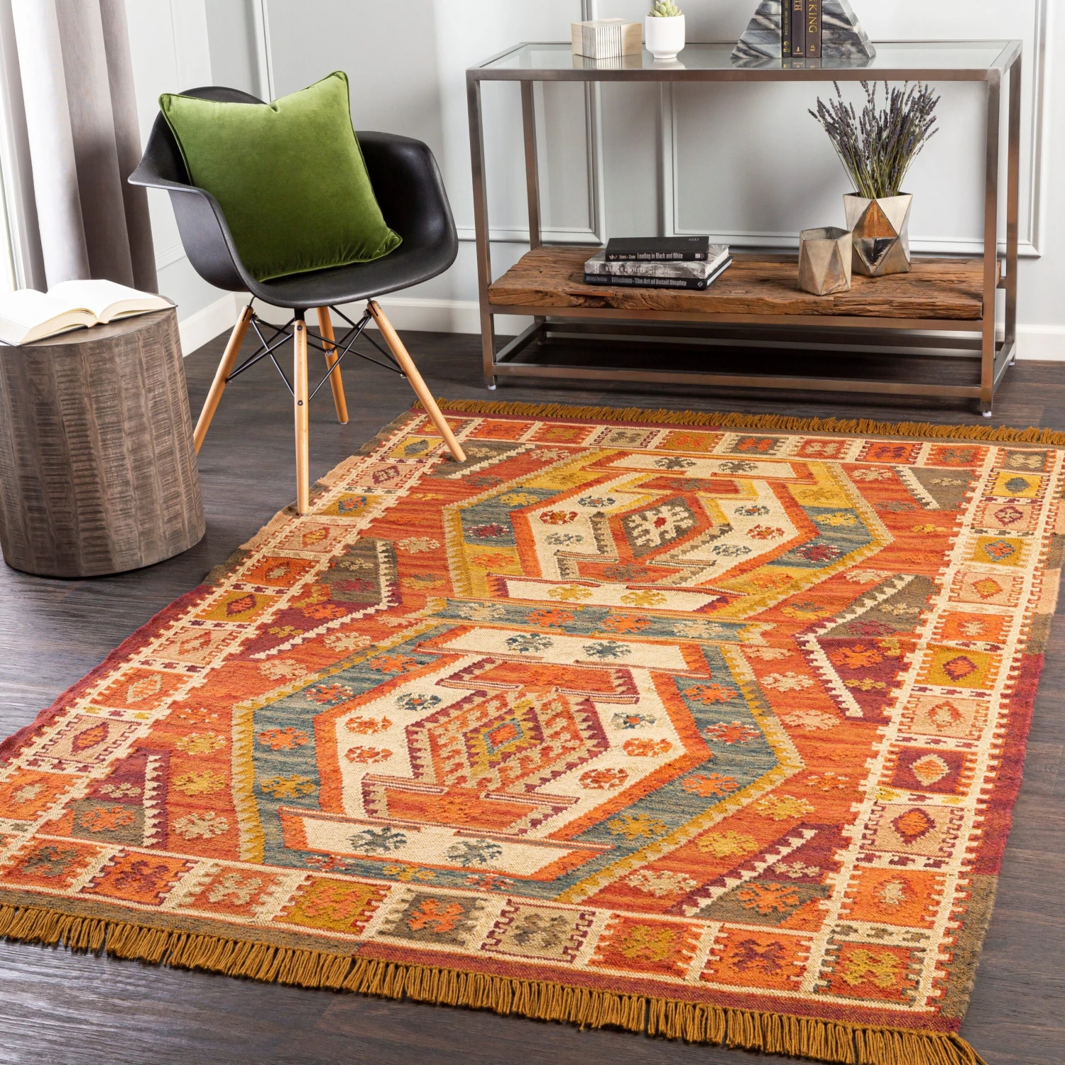 Artistic Weavers Merob Indoor/ Outdoor Bohemian Area Rug 2 Artistic Weavers Merob Indoor/ Outdoor Bohemian Area Rug - Image 2