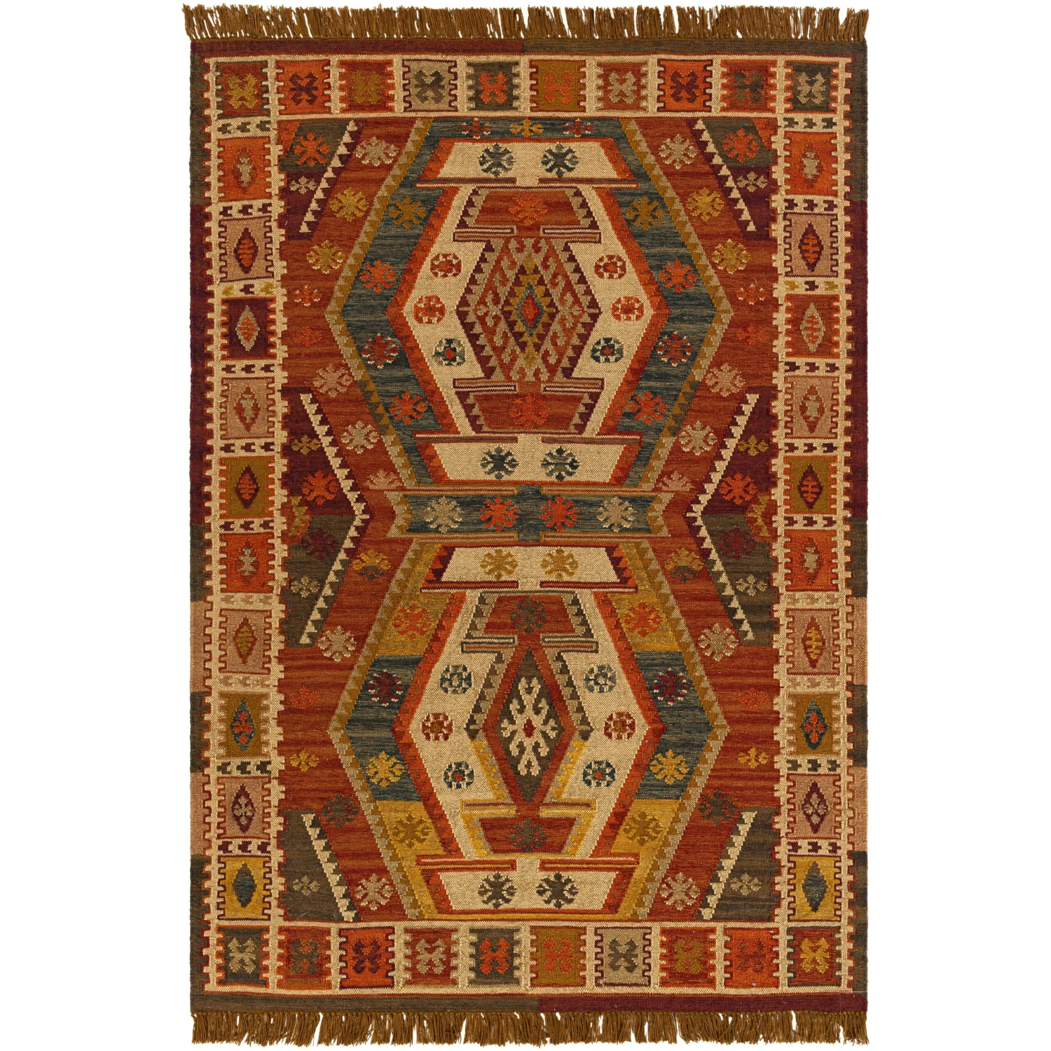 Artistic Weavers Merob Indoor/ Outdoor Bohemian Area Rug 3 Artistic Weavers Merob Indoor/ Outdoor Bohemian Area Rug - Image 3