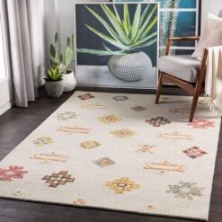 Artistic Weavers Miame Global Wool Handmade Area Rug -Artistic Weavers Miame Global Wool Handmade Area Rug 4