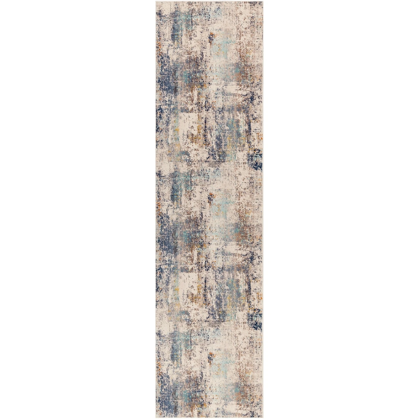 Artistic Weavers Micah Modern Rust, Navy, And Aqua Abstract Area Rug 9 Artistic Weavers Micah Modern Rust, Navy, And Aqua Abstract Area Rug - Image 9