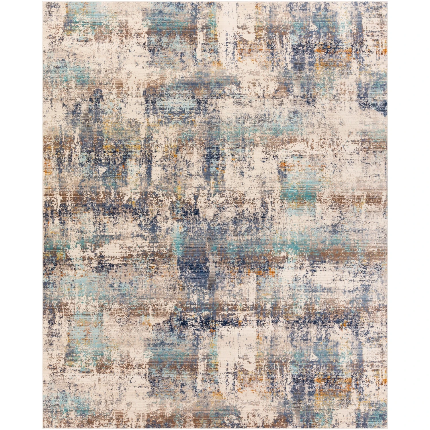 Artistic Weavers Micah Modern Rust, Navy, And Aqua Abstract Area Rug 10 Artistic Weavers Micah Modern Rust, Navy, And Aqua Abstract Area Rug - Image 10