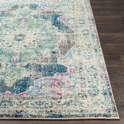Artistic Weavers Mirvet Vintage Distressed Medallion Area Rug -Artistic Weavers Mirvet Vintage Distressed Medallion Area Rug 3