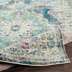 Artistic Weavers Mirvet Vintage Distressed Medallion Area Rug -Artistic Weavers Mirvet Vintage Distressed Medallion Area Rug 5