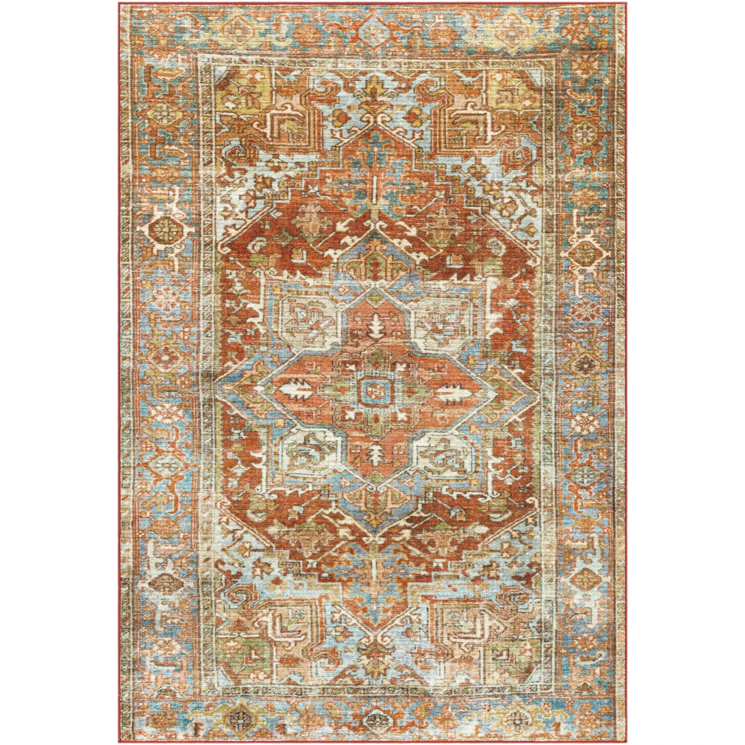 Artistic Weavers Mona Persian Machine Washable Area Rug 3 Artistic Weavers Mona Persian Machine Washable Area Rug - Image 3