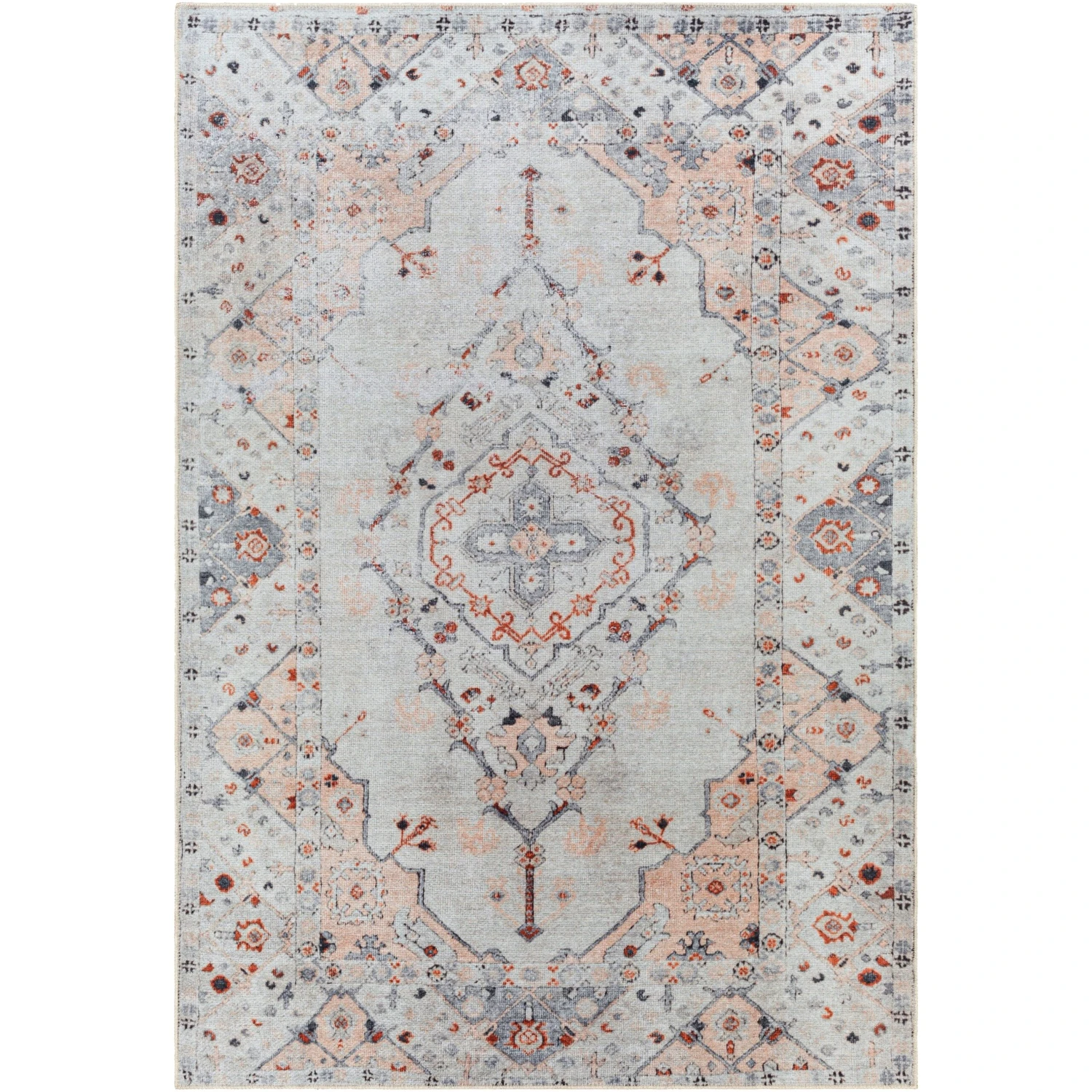 Artistic Weavers Moreen Traditional Medallion Machine Washable Area Rug 3 Artistic Weavers Moreen Traditional Medallion Machine Washable Area Rug - Image 3