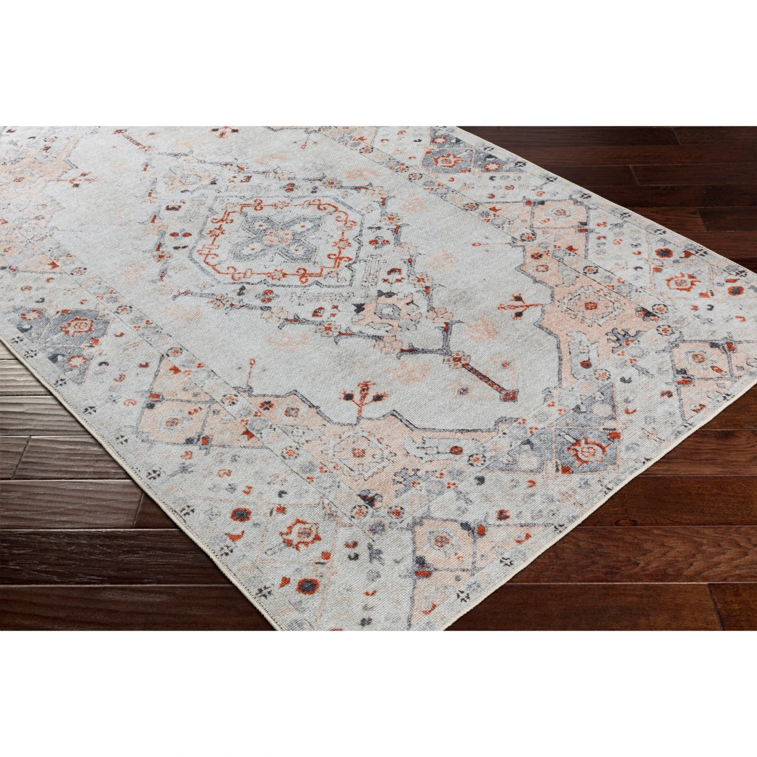 Artistic Weavers Moreen Traditional Medallion Machine Washable Area Rug 8 Artistic Weavers Moreen Traditional Medallion Machine Washable Area Rug - Image 8