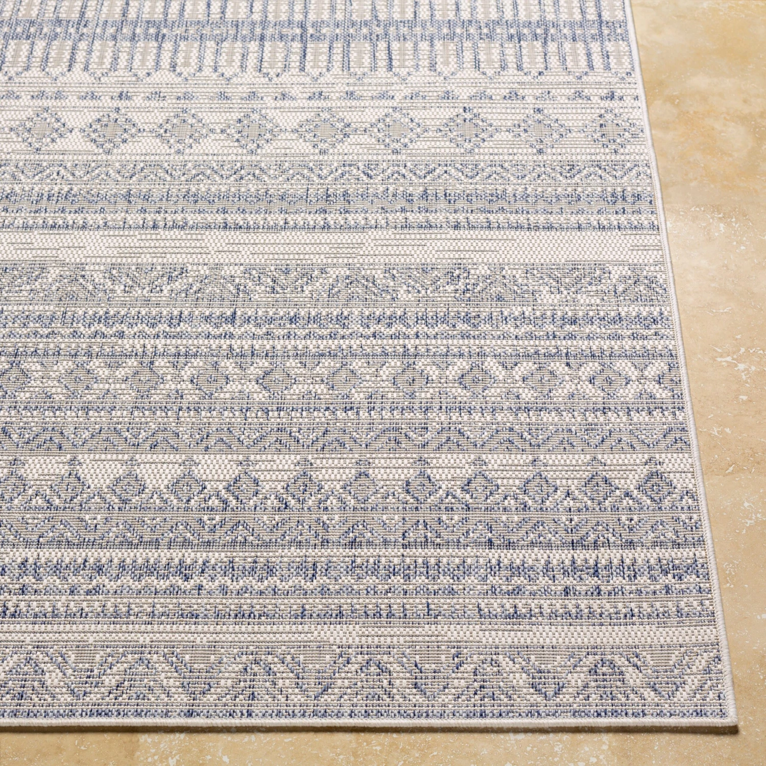 Artistic Weavers Morganna Moroccan Stripe Indoor/ Outdoor Area Rug 4 Artistic Weavers Morganna Moroccan Stripe Indoor/ Outdoor Area Rug - Image 4