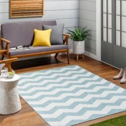 Artistic Weavers Motala Indoor/ Outdoor Chevron Area Rug -Artistic Weavers Motala Indoor Outdoor Chevron Area Rug 3