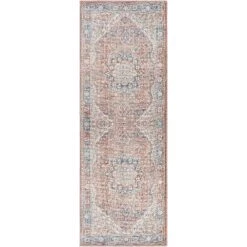 Artistic Weavers Mozhdeh Traditional Printed Machine Washable Area Rug