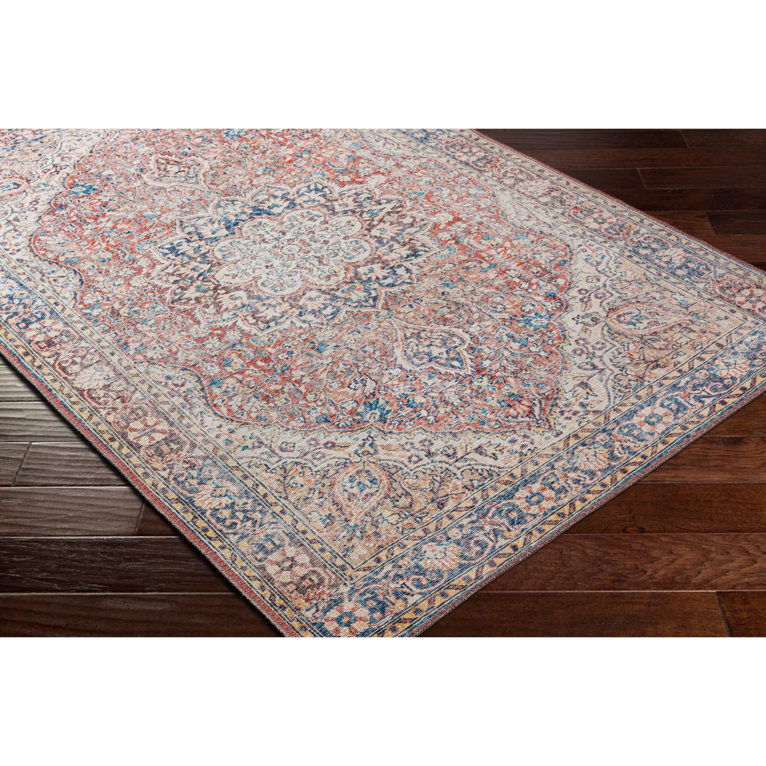 Artistic Weavers Mozhdeh Traditional Printed Machine Washable Area Rug 8 Artistic Weavers Mozhdeh Traditional Printed Machine Washable Area Rug - Image 8