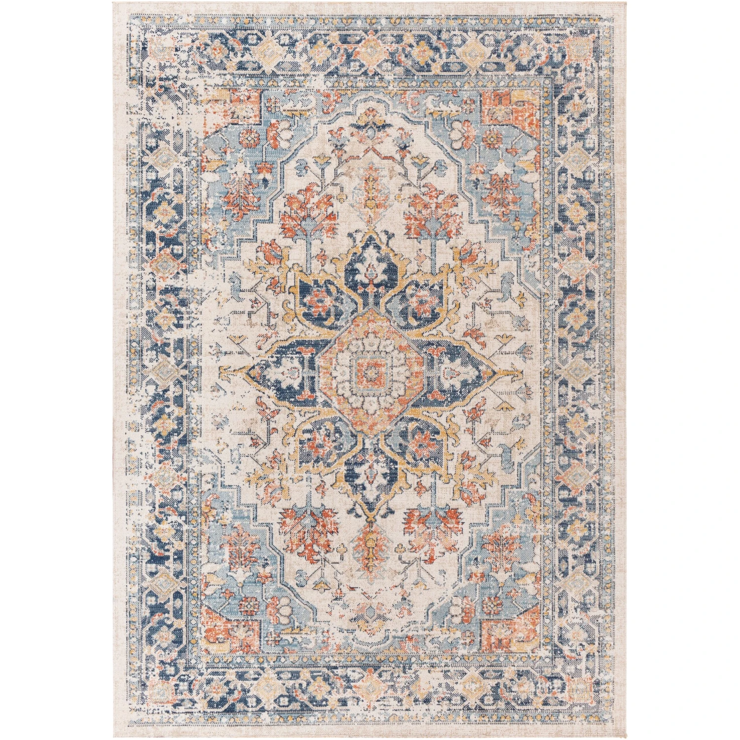 Artistic Weavers Newport Medallion Outdoor Rug 10 Artistic Weavers Newport Medallion Outdoor Rug - Image 10