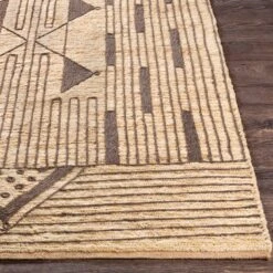 Artistic Weavers Nishant Handmade Bohemian Geometric Jute & Wool Area Rug -Artistic Weavers Nishant Handmade Bohemian Geometric Jute 26 Wool Area Rug 3