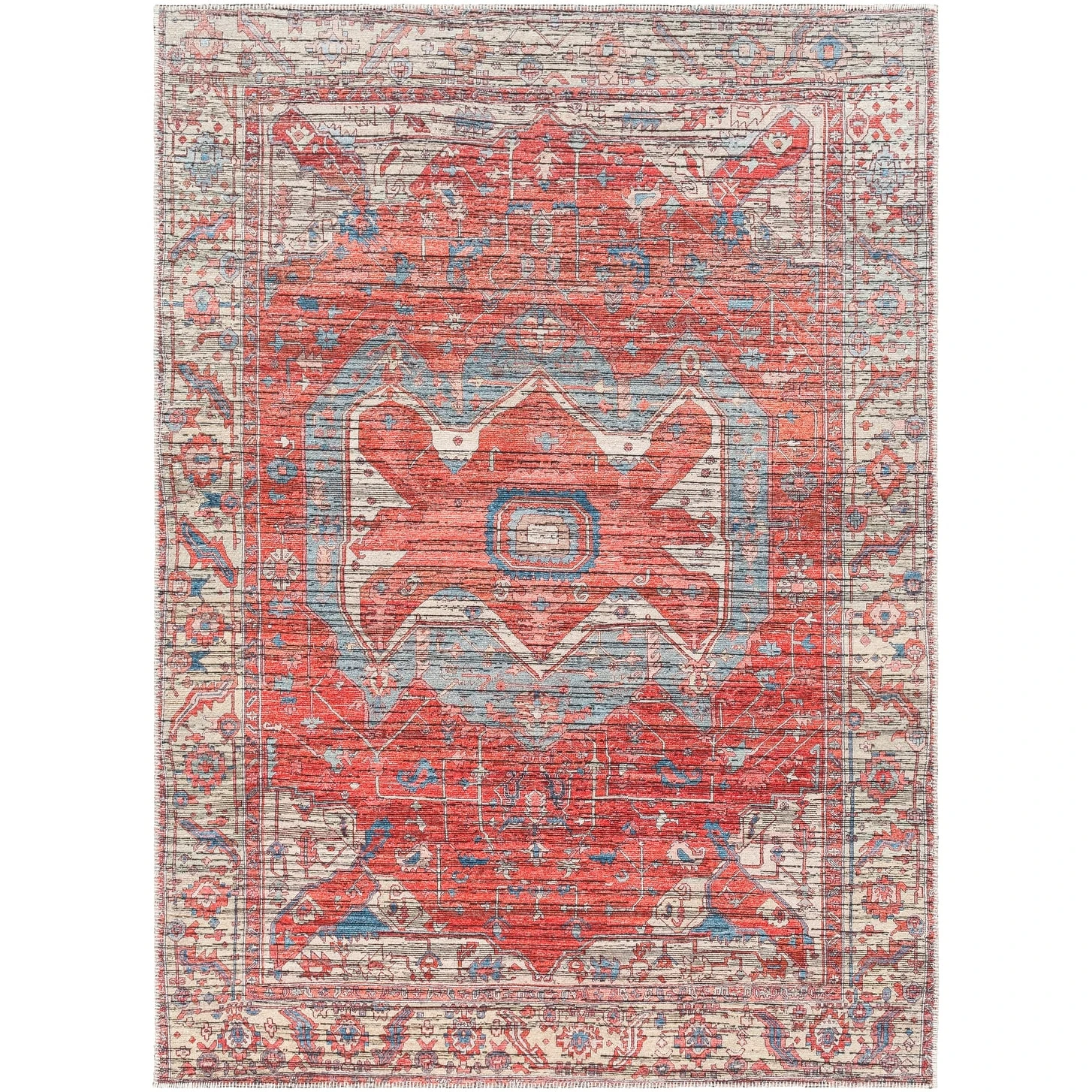 Artistic Weavers Nolita Bold Medallion Machine Washable Area Rug 3 Artistic Weavers Nolita Bold Medallion Machine Washable Area Rug - Image 3