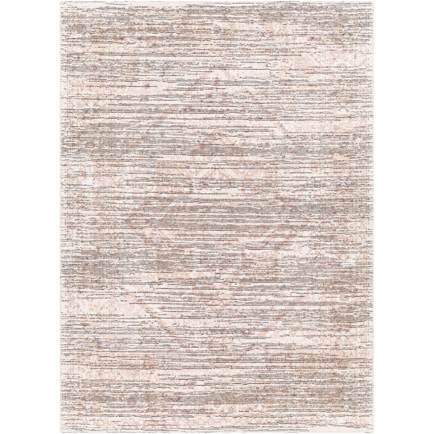 Artistic Weavers Nolita Distressed Medallion Machine Washable Area Rug 3 Artistic Weavers Nolita Distressed Medallion Machine Washable Area Rug - Image 3