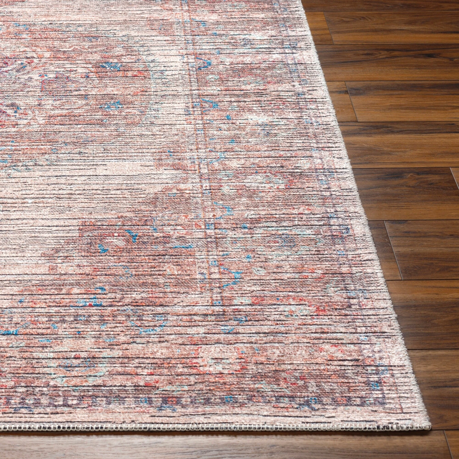 Artistic Weavers Nolita Distressed Traditional Machine Washable Area Rug 4 Artistic Weavers Nolita Distressed Traditional Machine Washable Area Rug - Image 4