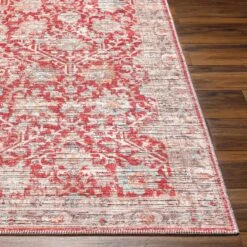Artistic Weavers Nolita Floral Border Machine Washable Area Rug -Artistic Weavers Nolita Floral Border Machine Washable Area Rug 3