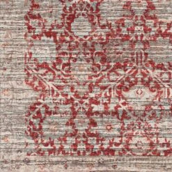 Artistic Weavers Nolita Floral Border Machine Washable Area Rug -Artistic Weavers Nolita Floral Border Machine Washable Area Rug 6