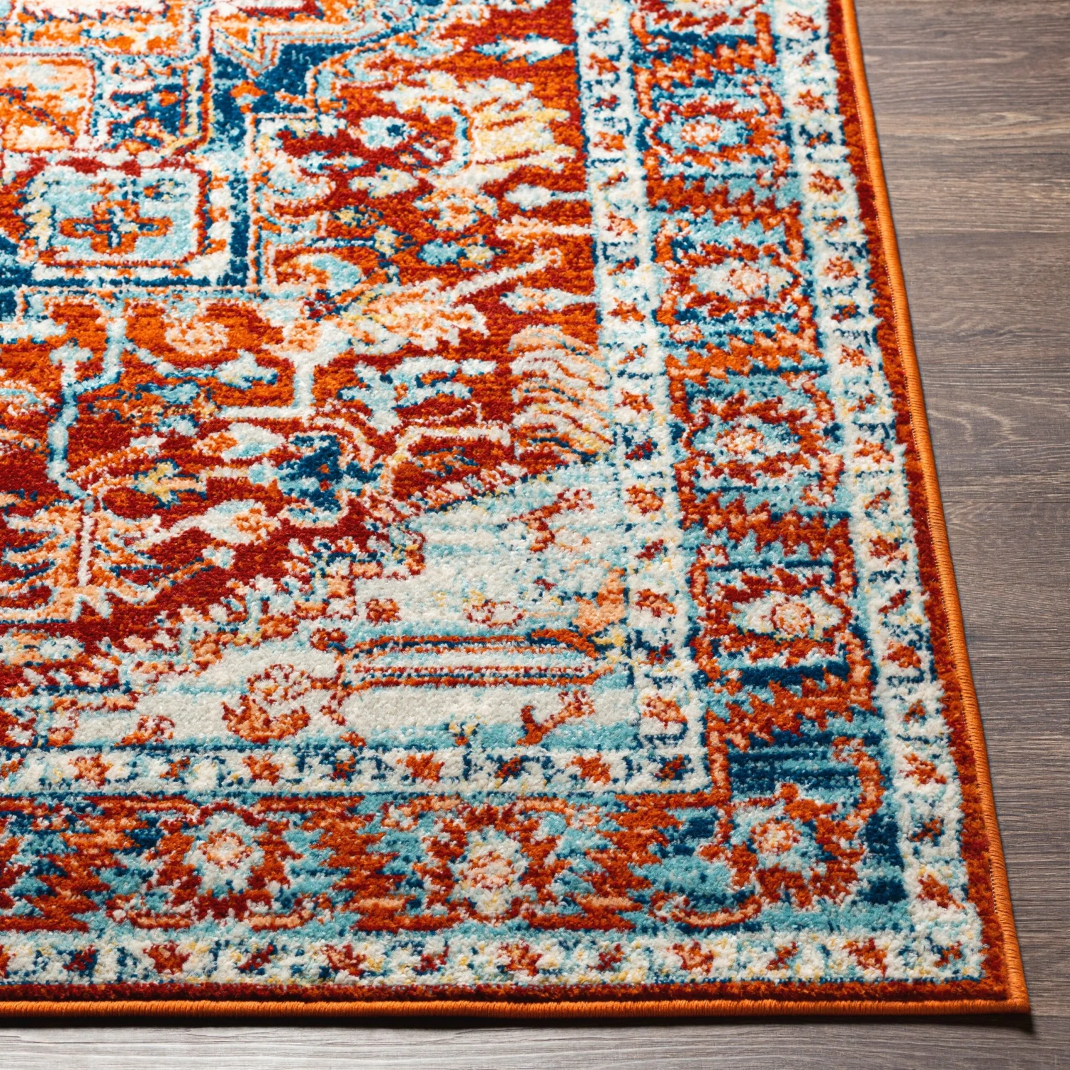 Artistic Weavers Ohsan Floral Medallion Area Rug 4 Artistic Weavers Ohsan Floral Medallion Area Rug - Image 4