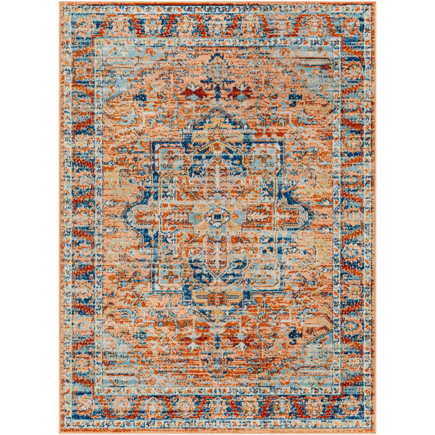Artistic Weavers Ohsan Floral Medallion Area Rug 6 Artistic Weavers Ohsan Floral Medallion Area Rug - Image 6