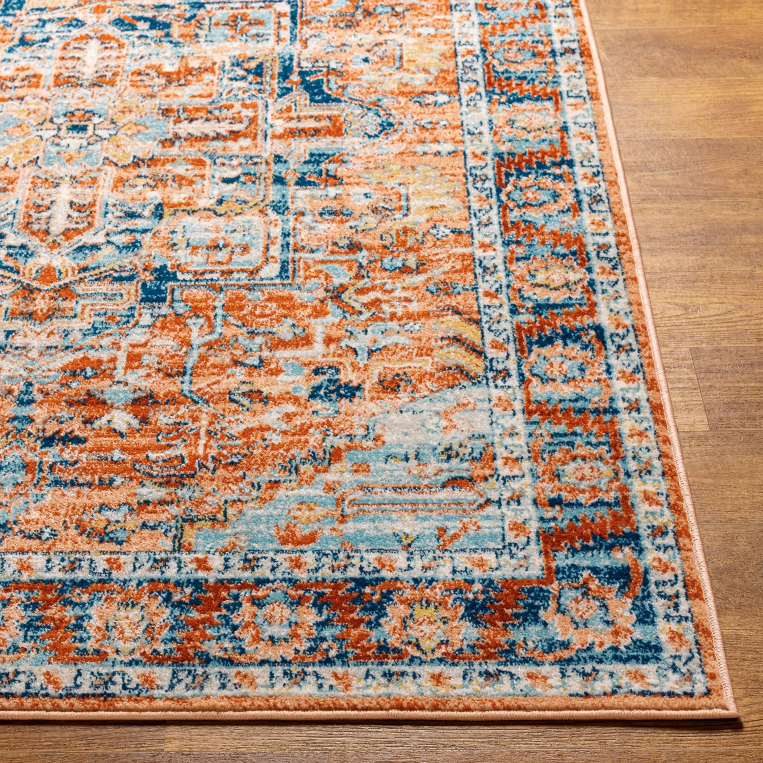 Artistic Weavers Ohsan Floral Medallion Area Rug 7 Artistic Weavers Ohsan Floral Medallion Area Rug - Image 7